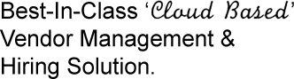 Vendor Management & Hiring Solution
